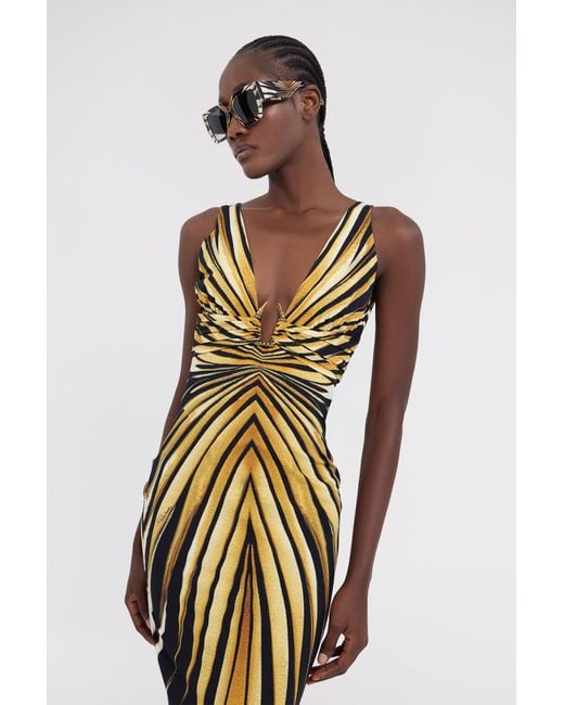 Roberto Cavalli Metallic Dresses