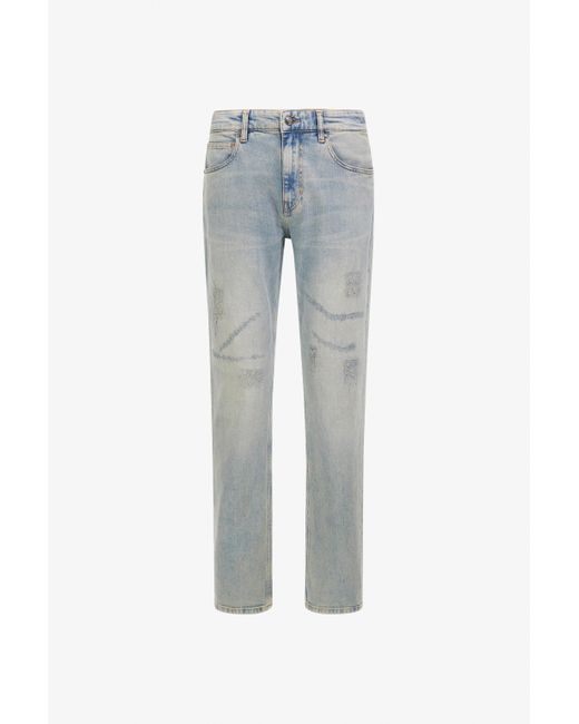 Roberto Cavalli Blue Just Cavalli Denim for men