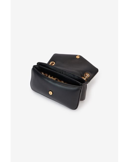 Roberto Cavalli White Shoulder Bag With Chain
