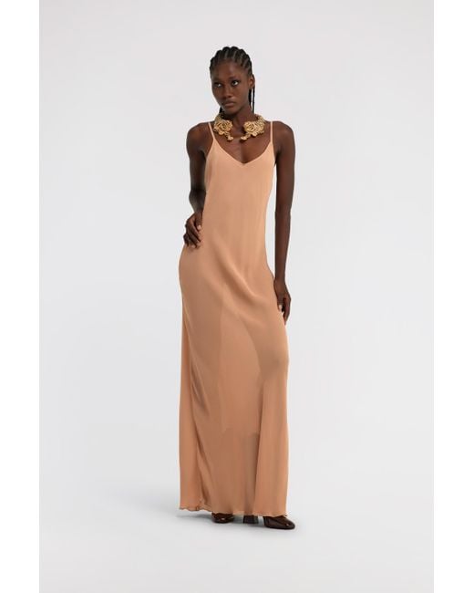 Roberto Cavalli White Slip Dress