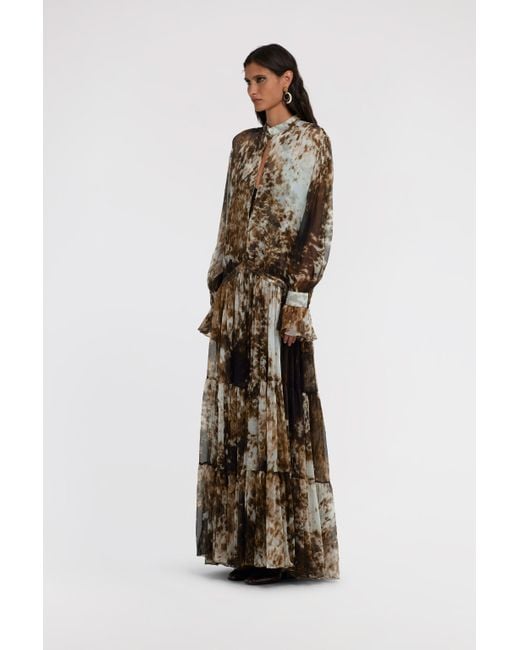 Roberto Cavalli White Appaloosa Print Dress