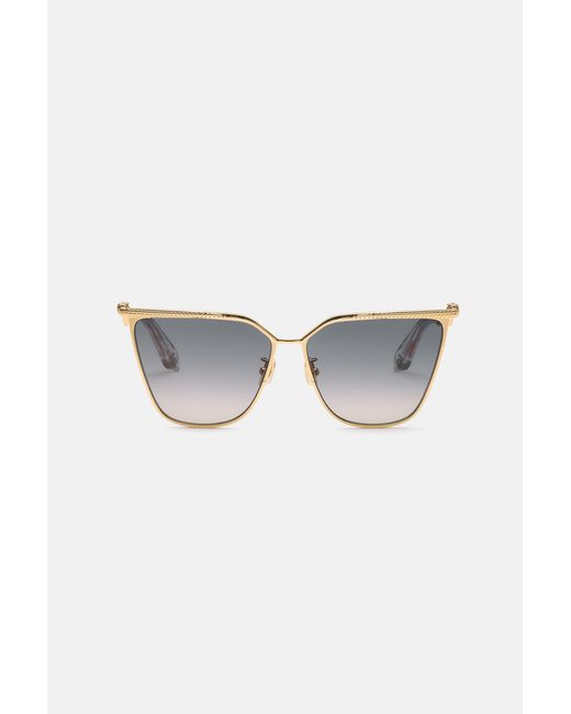 Roberto Cavalli Multicolor Metal Front And Temple Sunglesses