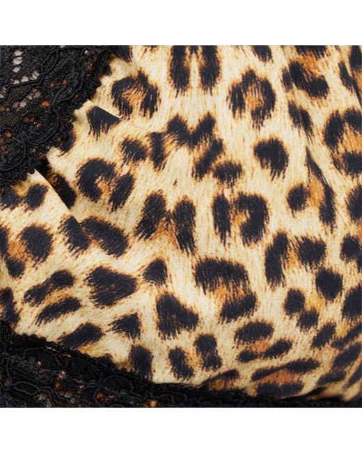 Roberto Cavalli Black Baby Jaguar Print Swimsuit