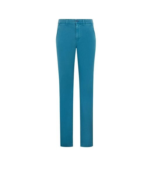 Roberto Cavalli Blue Skinny-Leg Trousers