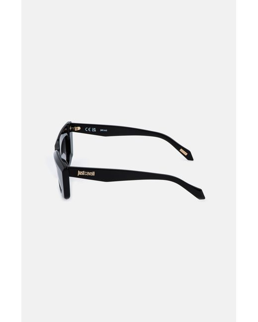 Roberto Cavalli Black Statement Front Sunglasses