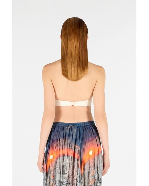 Roberto Cavalli White Top With Rope Detail