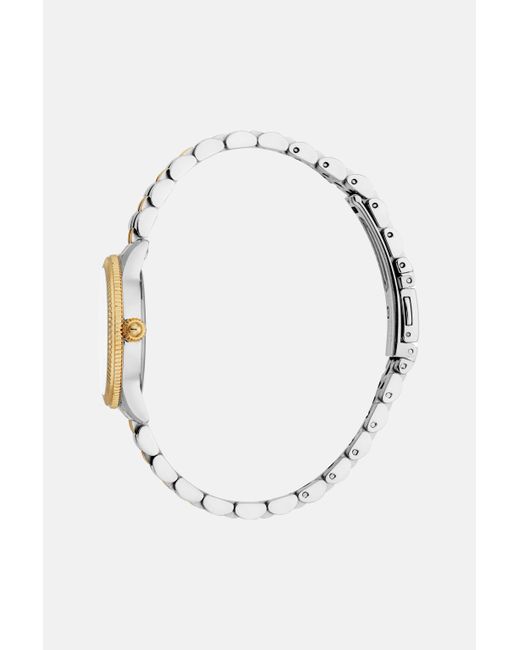 Set Just Cavalli Orologio + Bracciale di Roberto Cavalli in White
