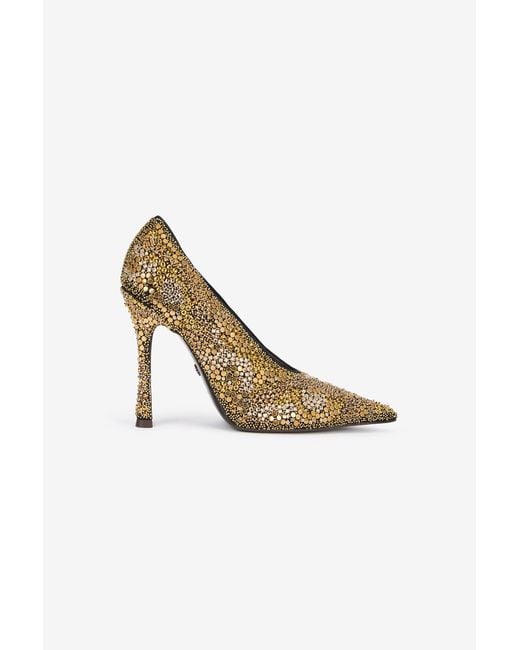 Roberto Cavalli Multicolor Pointed-Toe Pumps