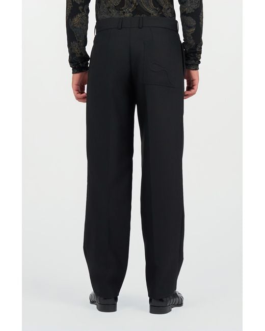 Roberto Cavalli Black Elegant Trousers for men