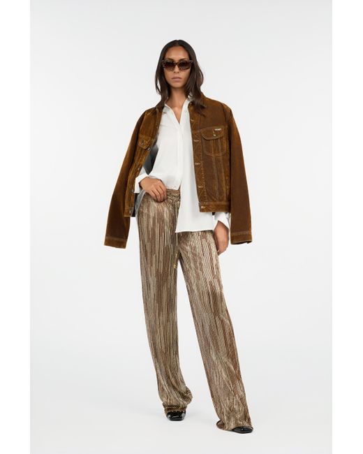 Roberto Cavalli White Shirt With Button