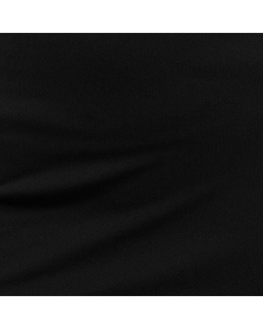 Roberto Cavalli Black Dress Mini With Plunging Neckline
