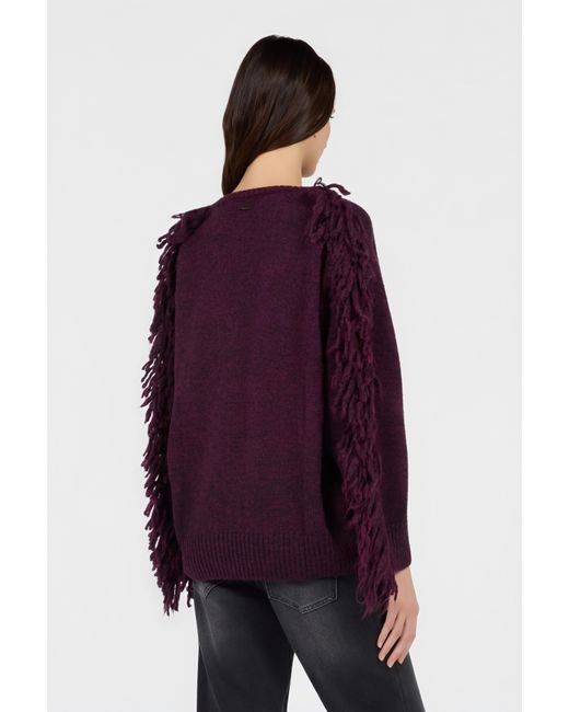 Jersey Burdeos Roberto Cavalli de color Purple