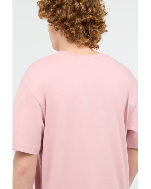 Roberto Cavalli Pink T-Shirt With Jc Monogram for men