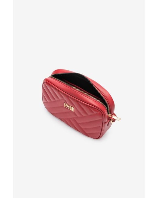 Roberto Cavalli Red Tasche Mit Schulterriemen