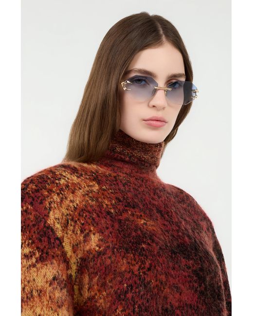 Roberto Cavalli Blue Sunglasses