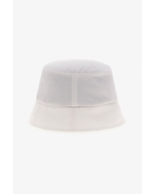 Roberto Cavalli White Cap With Logo