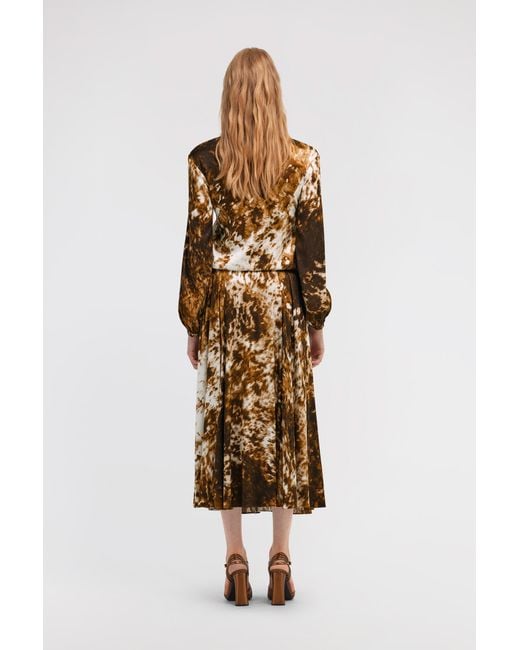 Roberto Cavalli White Appaloosa Print Shirt Dress