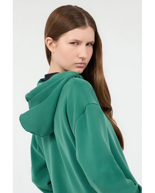 Sweatshirt Vert À Capuche Avec Logo Monogram Rc Roberto Cavalli en coloris Green
