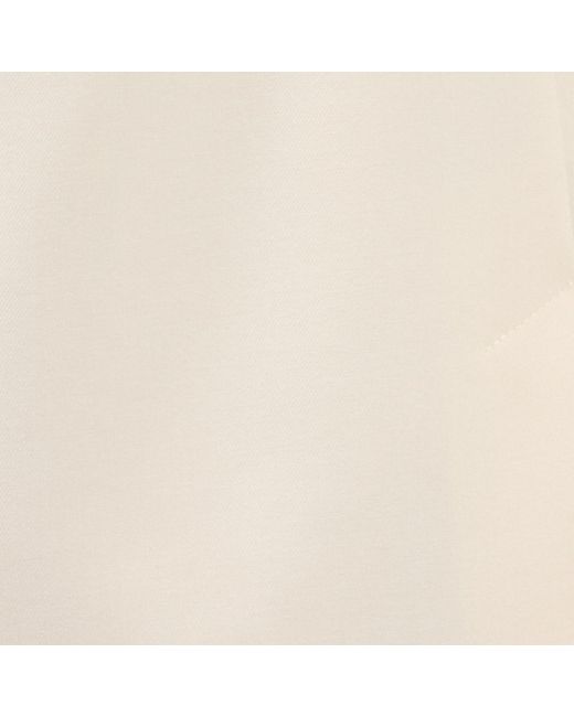 Roberto Cavalli Natural Cream Blazer With Logo Detail