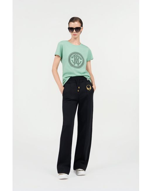 Roberto Cavalli Green Sage T-Shirt