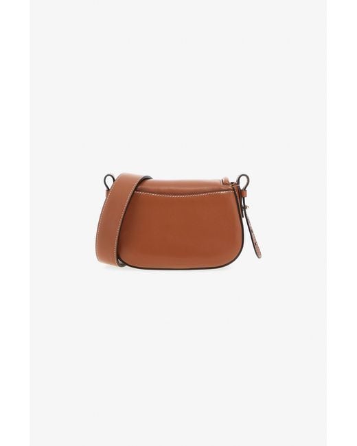 Roberto Cavalli White Fang Bang Shoulder Bag