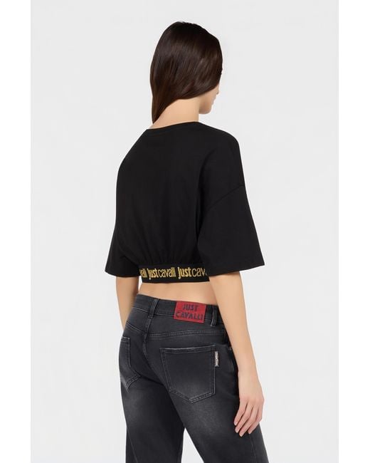 Roberto Cavalli Black T-Shirt