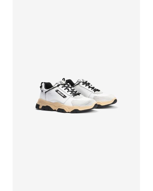 Roberto Cavalli Multicolor Running Sneakers With Logo for men