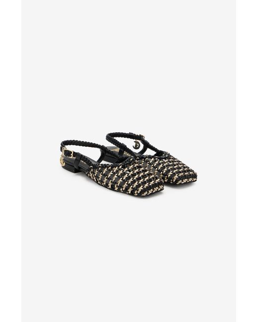 Roberto Cavalli Black Slingback