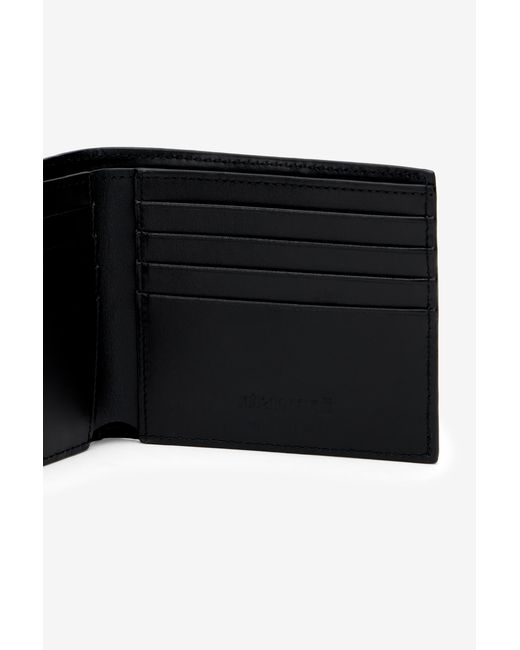 Roberto Cavalli Black Crocodile-Embossed Leather Wallet for men