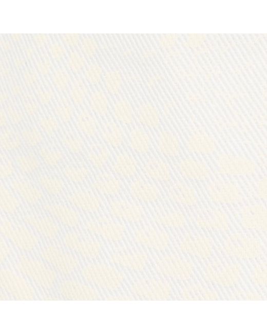 Roberto Cavalli White Hose Mit Print Python Und Charm