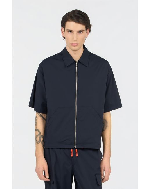 Roberto Cavalli Blue Shirt for men