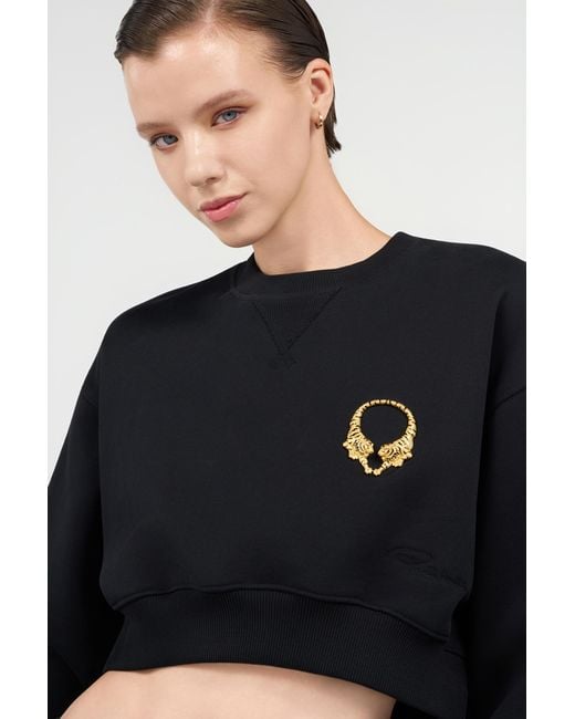 Roberto Cavalli Black Roar Sweatshirt