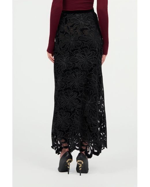 Gonna Lunga di Roberto Cavalli in Black