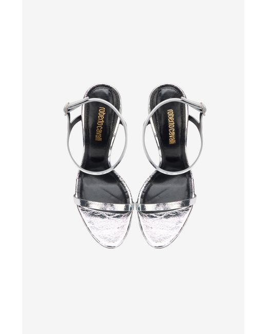 Roberto Cavalli Multicolor High Heel Sandal
