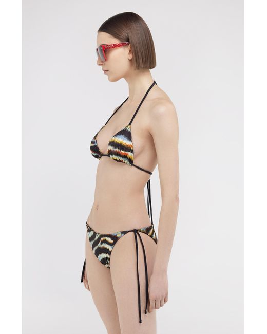 Roberto Cavalli Black Slip Bikini Just Cavalli
