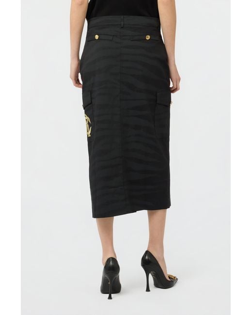 Roberto Cavalli Black Skirt