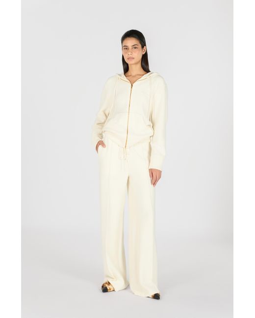 Drawstring Trousers Roberto Cavalli de color White