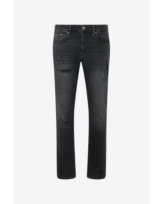 Roberto Cavalli Black Denim Trousers for men
