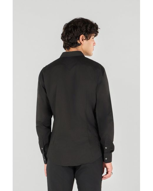 Roberto Cavalli Black Classic Rc Shirt for men