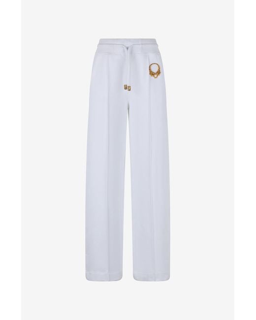 Roberto Cavalli White Roar Trousers