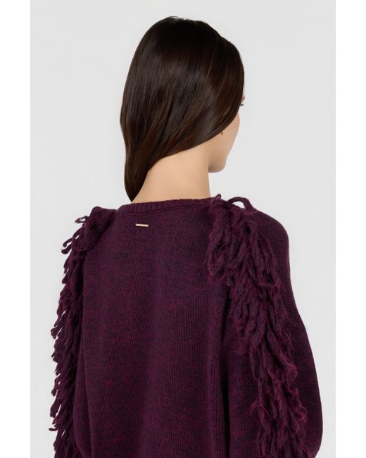 Jersey Burdeos Roberto Cavalli de color Purple