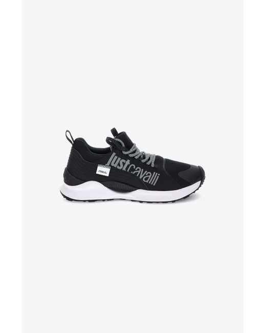 Scarpe Running Just Cavalli di Roberto Cavalli in Black da Uomo