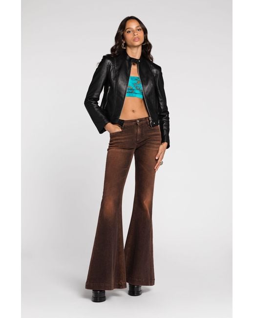Roberto Cavalli Blue Cropped Vest Top