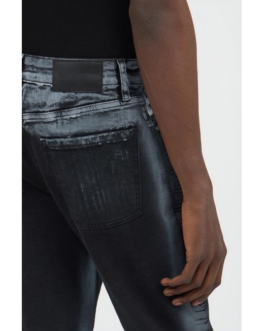 Roberto Cavalli Black Denim Jeans for men