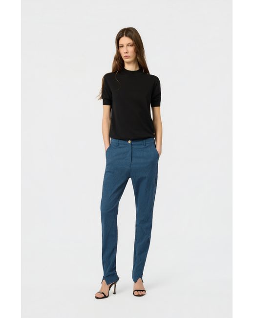 Roberto Cavalli Blue Trousers