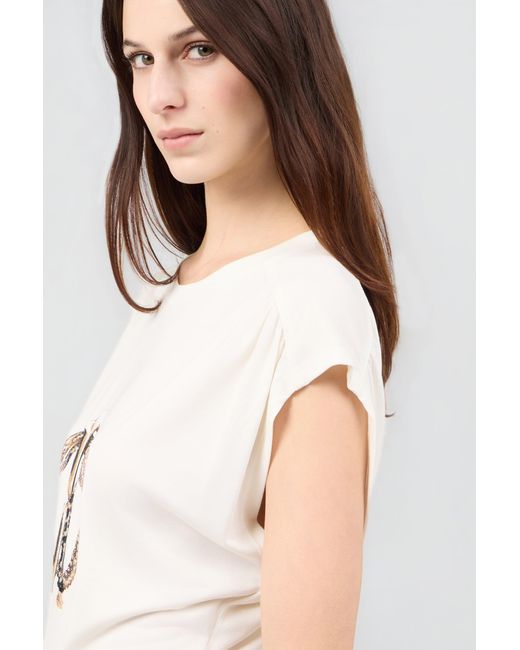 Roberto Cavalli White Ivory T-Shirt