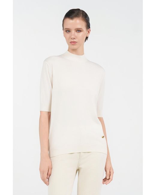 Pull En Coton Roberto Cavalli en coloris White