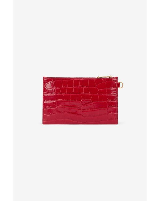 Pouch Roar di Roberto Cavalli in Red