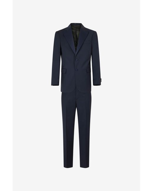 Roberto Cavalli Blue Suit for men