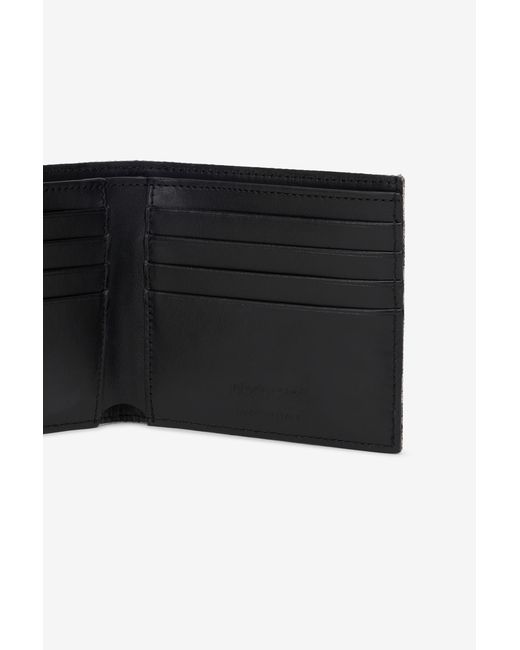 Roberto Cavalli Black Wallet With Jaguar Print for men